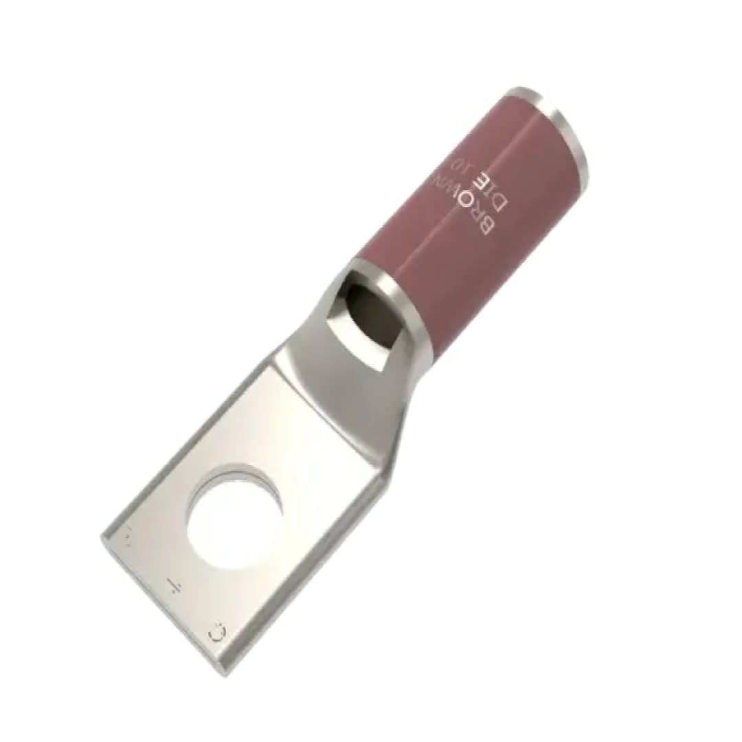 TERMINAL DE COMPRESION BARRIL STD CU/ES 2AWG (35MM2) Ø1/2'' 35KV UL BURNDY
