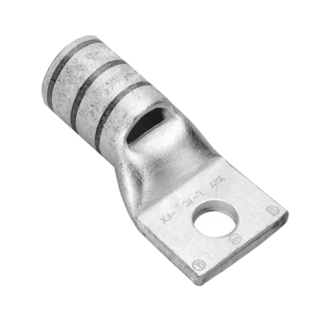 TERMINAL DE COMPRESION BARRIL STD CU/ES 8AWG STUD SIZE 8-10AWG UL BURNDY