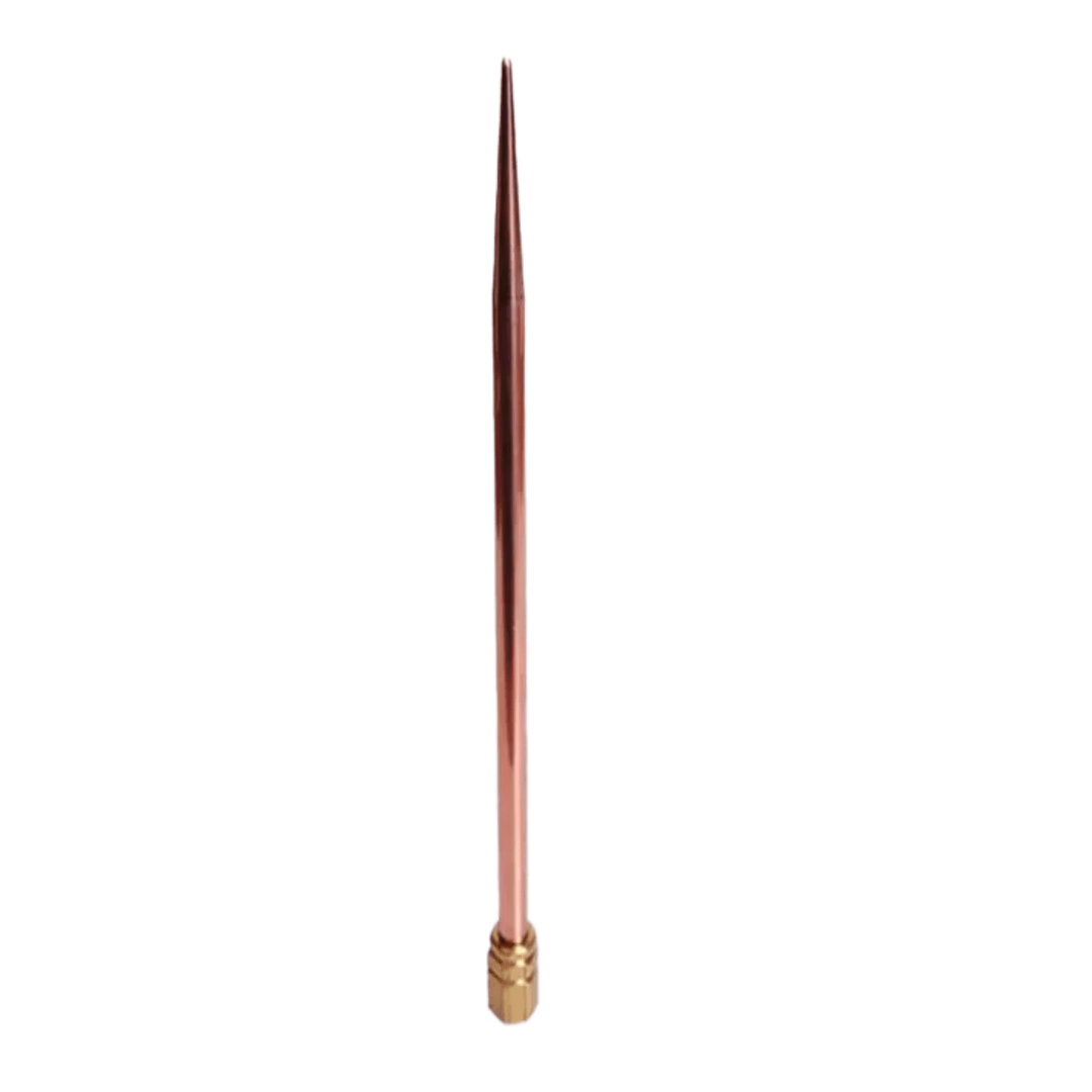 TERMINAL AEREO DE COBRE C/ADAPTADOR 3/8''X24'' UL THOMPSON LIGHTNING