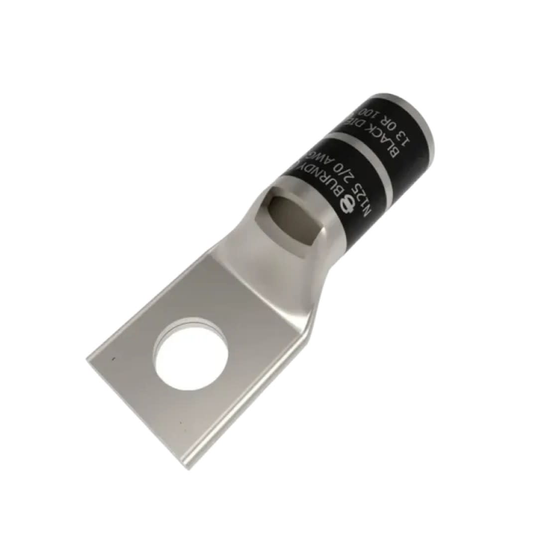 TERMINAL DE COMPRESION BARRIL STD CU/ES 2/0AWG Ø1/2'' 35KV UL BURNDY