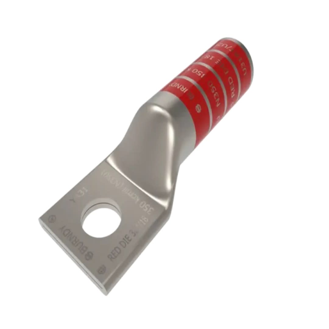 TERMINAL DE COMPRESION BARRIL LARGO CU/ES 350MCM Ø1/2'' 35KV UL BURNDY1