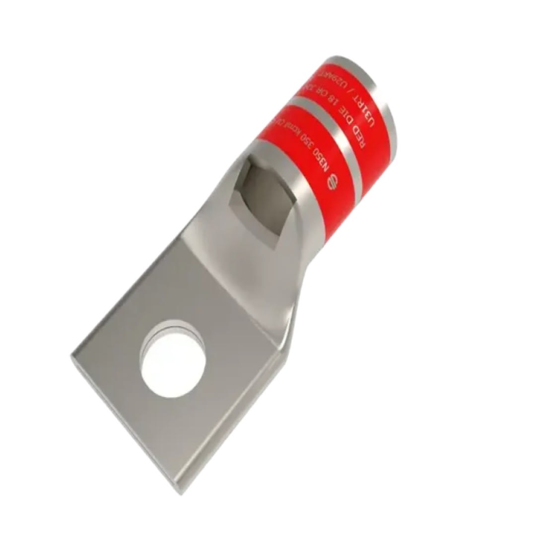 TERMINAL DE COMPRESION BARRIL STD CU/ES 350MCM Ø1/2'' 35KV UL BURNDY1