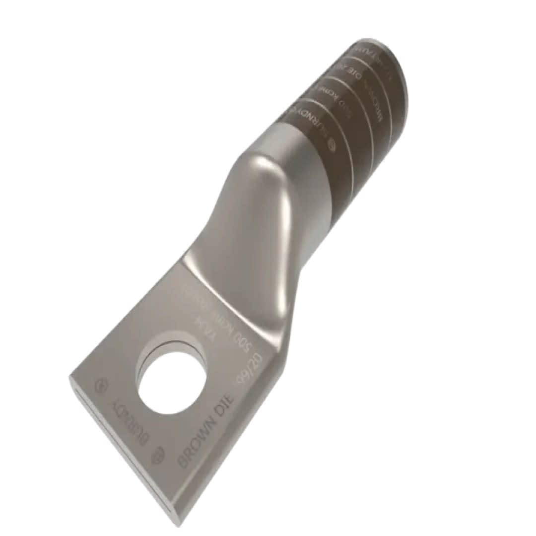 TERMINAL DE COMPRESION BARRIL LARGO CU/ES 500MCM Ø5/8'' 35KV UL BURNDY