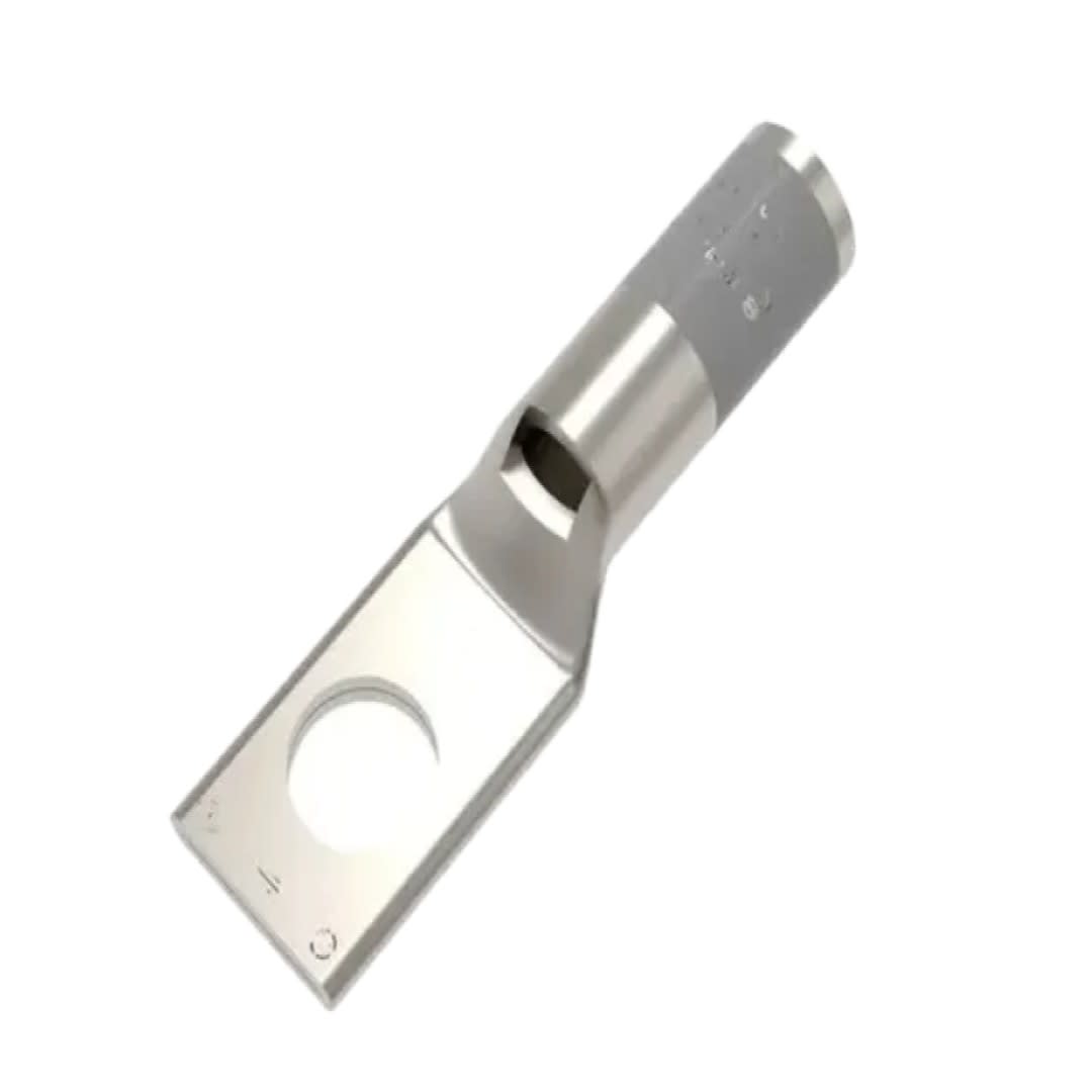 TERMINAL DE COMPRESION BARRIL STD CU/ES 4AWG Ø 8-10 35KV UL BURNDY