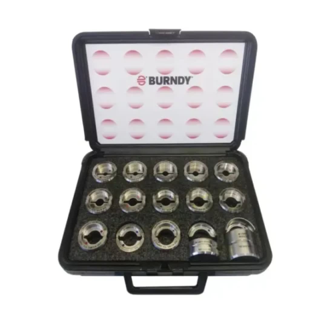 KIT DE DADOS TIPO U P/CABLE DE CU 6AWG-750MCM ROHS BURNDY