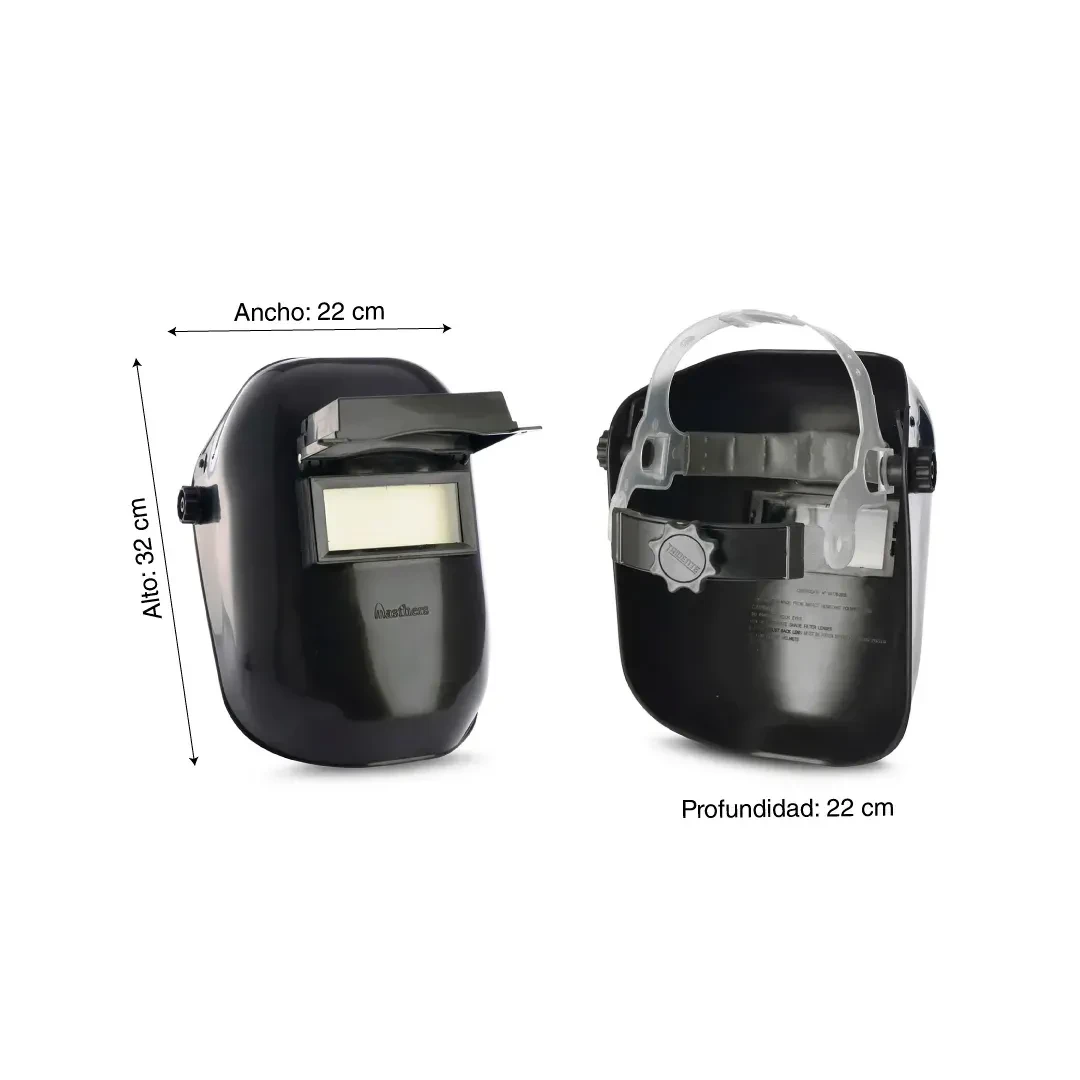 CARETA DE PROTECCION CON VISION PARA SOLDADURA ELECTRICA SM5