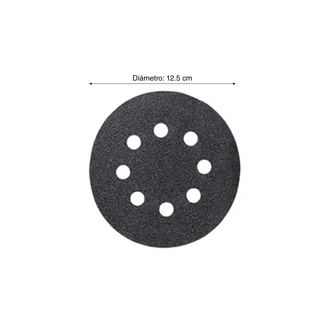 DISCOS DE LIJA SURTIDOS 125MM 30 PIEZAS KWB1