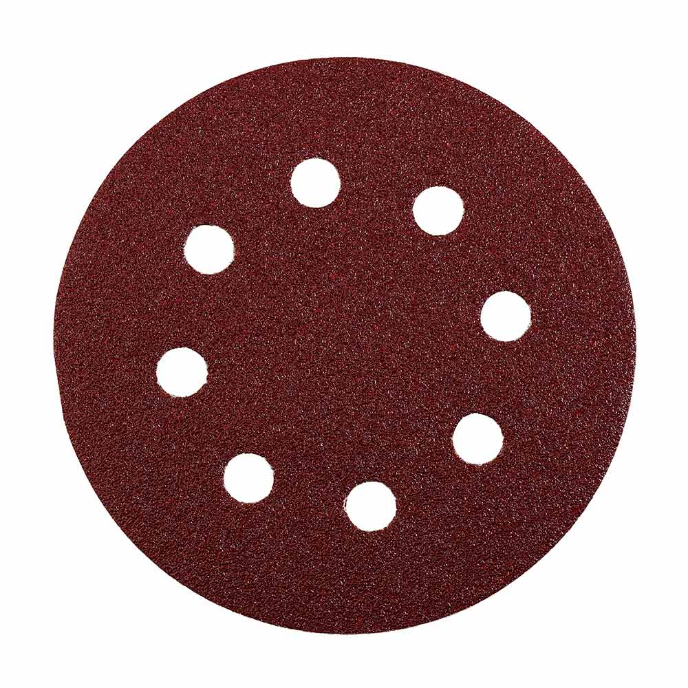 DISCOS DE LIJA GR60 METAL/MADERA 125MM 5 PIEZAS KWB