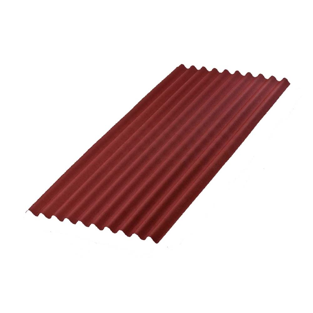 TECHO CLASICC ROJO 3MM 2.00X0.95M ONDULINE1