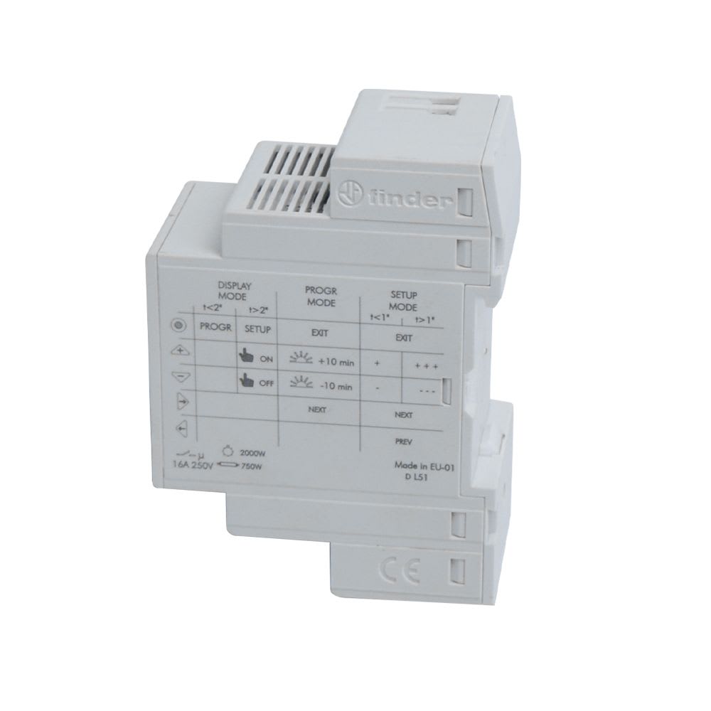 INTERRUPTOR HORARIO ASTRO1INV 16A 230VAC 128182300000 FINDER2