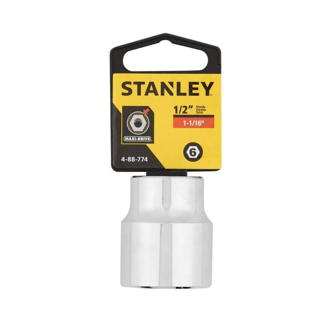 DADO HEXAGONAL 1-1/16 ENCASTRE 1/2 STANLEY1