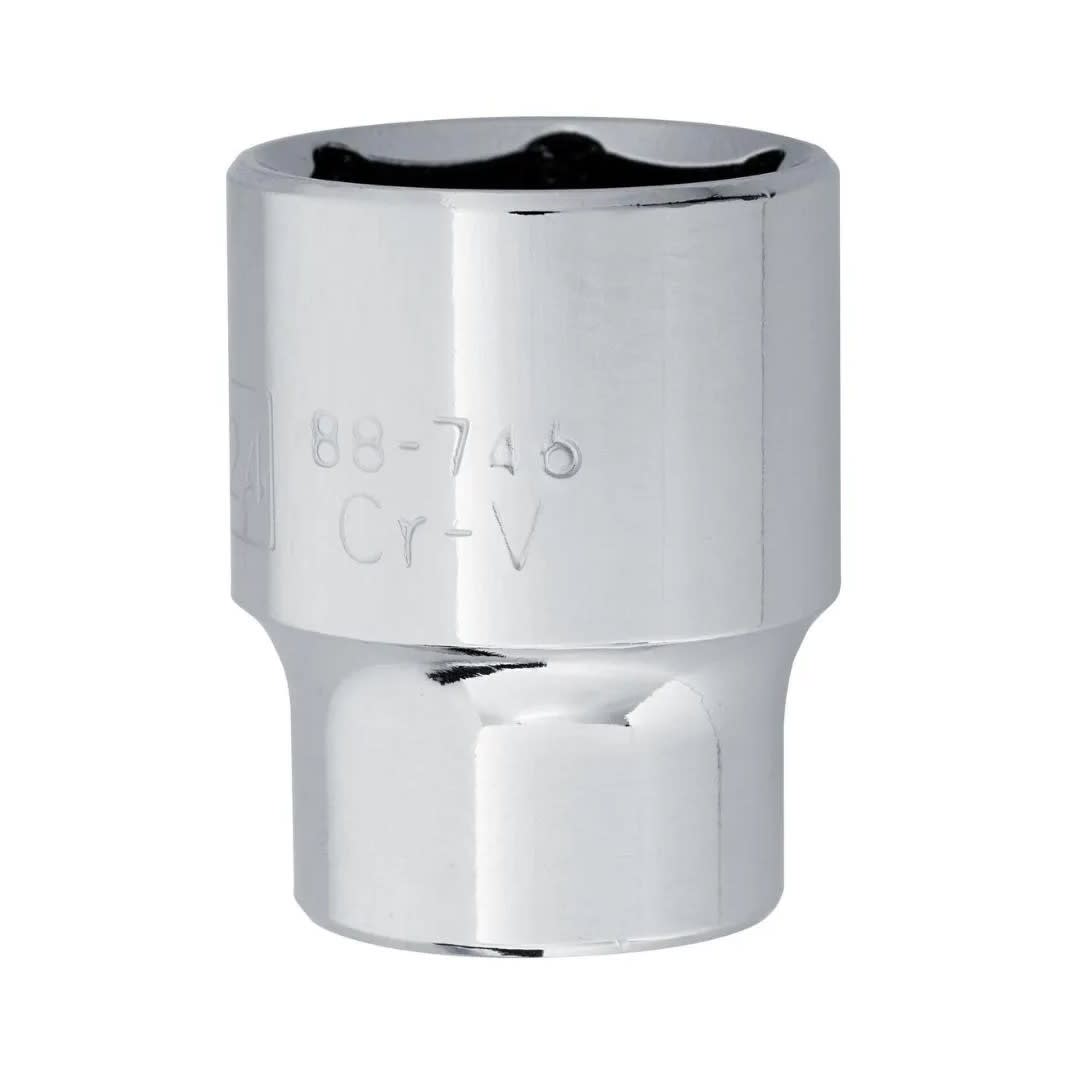 DADO HEXAGONAL 24MM MODELO 24MM ENCASTRE 1/2 488746 CROMADO DE ACERO PLATA STANLEY2