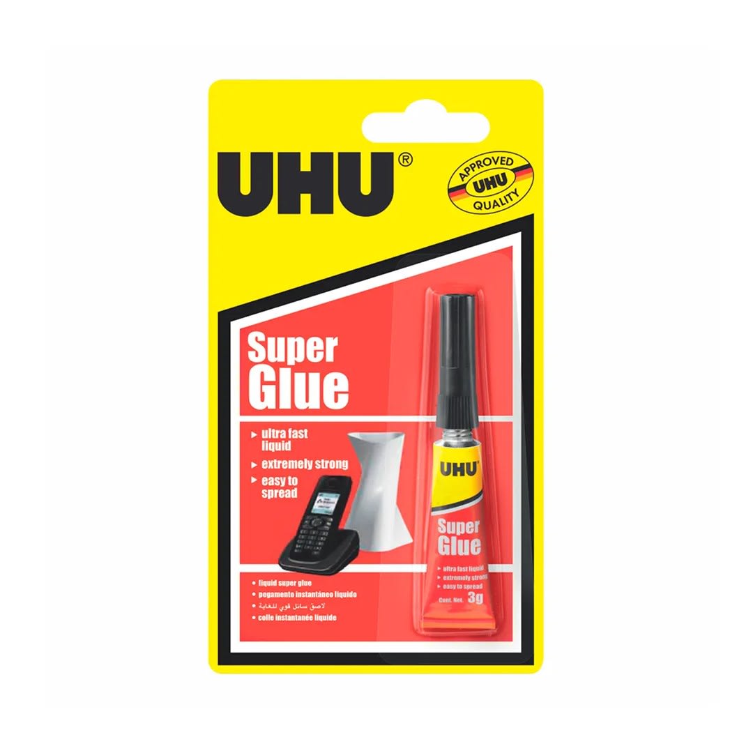 PEGAMENTO INSTANTANEO SUPER GLUE 3G UHU