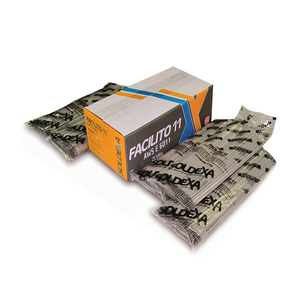 ELECTRODO FACILITO 11 1/8'' CAJA 25KG SOLDEXA