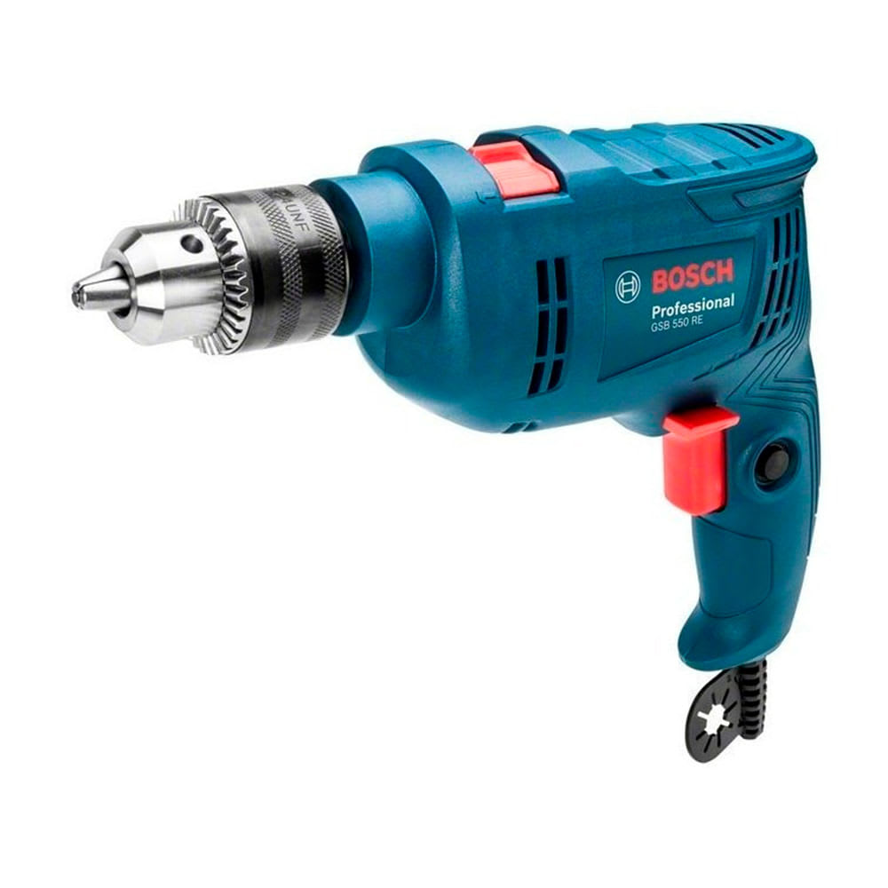 TALADRO PERCUTOR GSB 550 + XLINE 34 PIEZAS BOSCH
