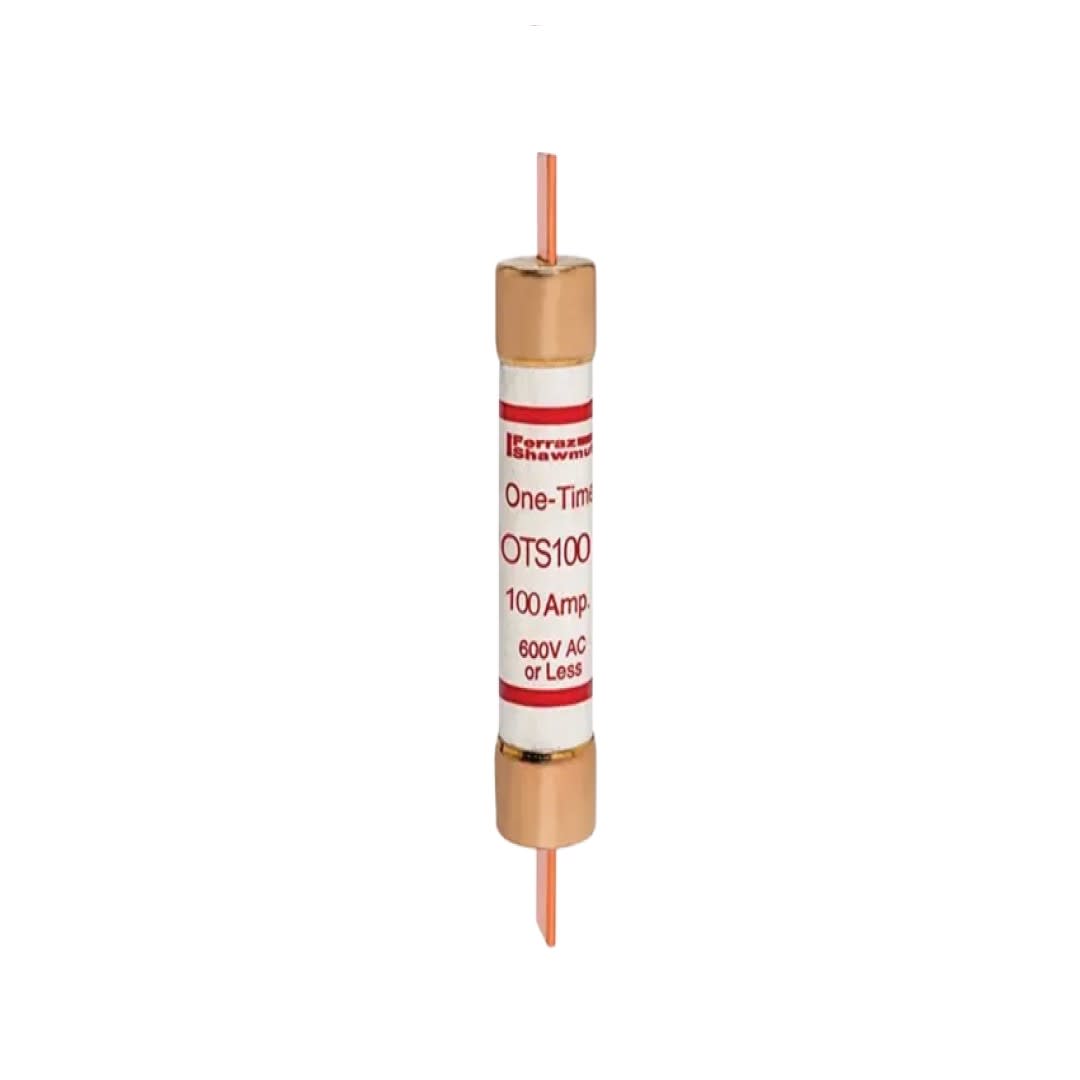 FUSIBLE FAST ACTING CLASE K5 LISTED 100A 50KA 6000V UL OTS100 FERRAZ SHAWMUT