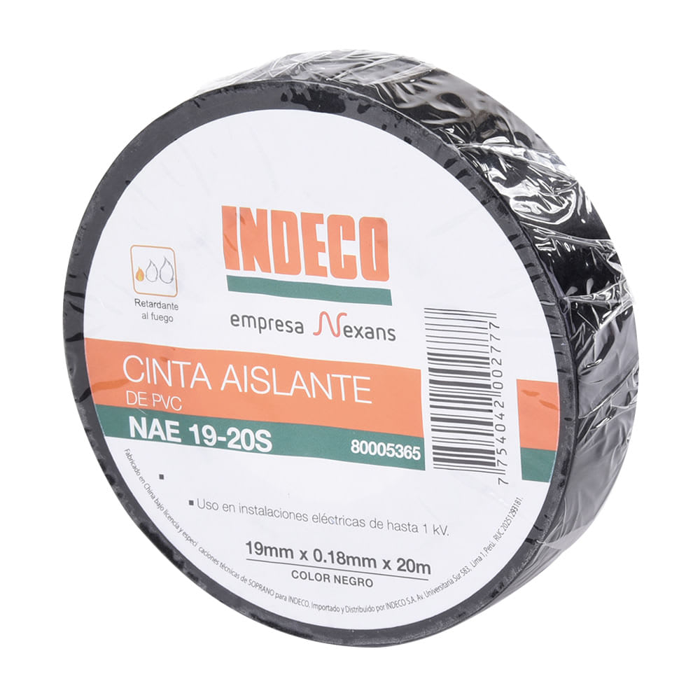 CINTA AISLANTE NAE 19-20S 20 METROS INDECO