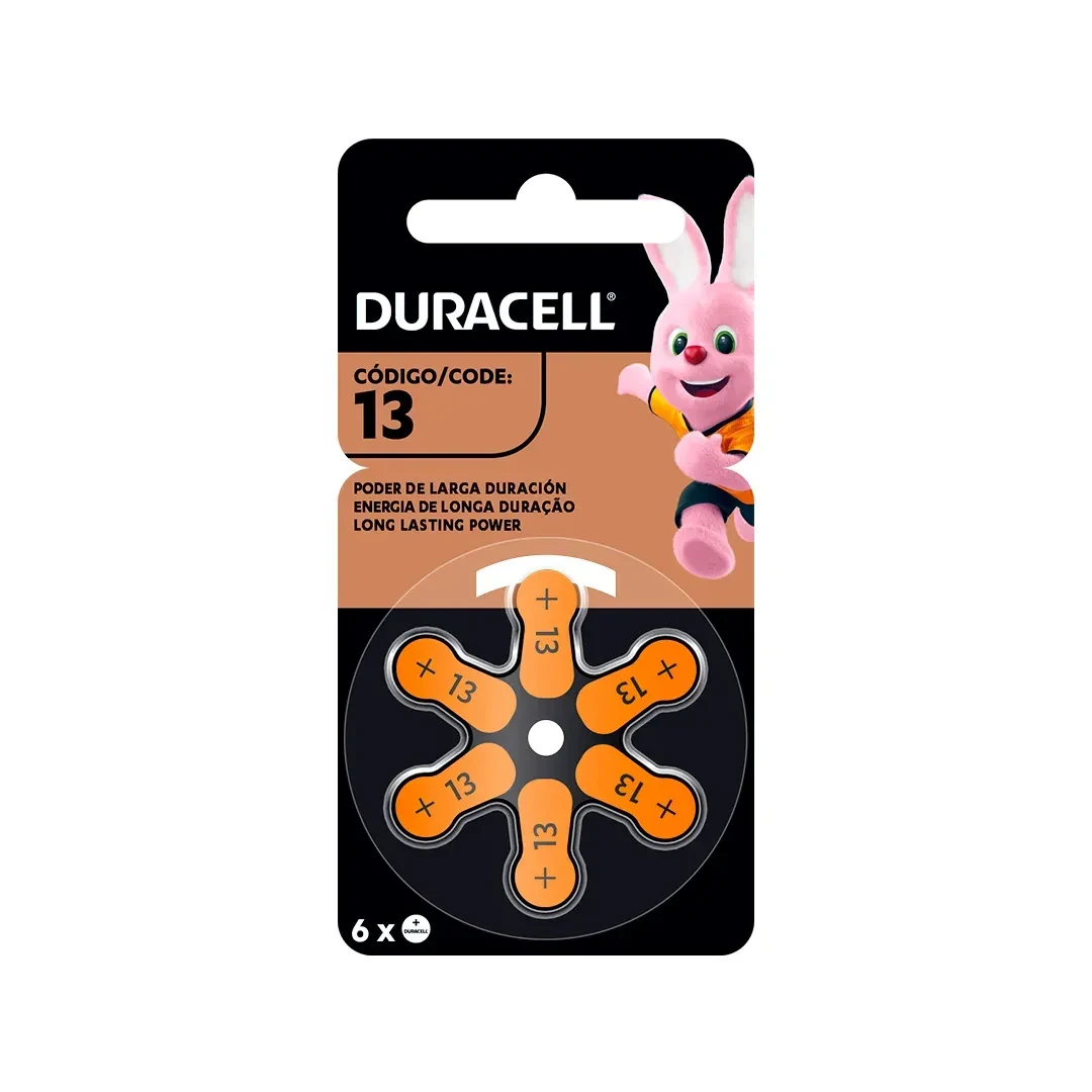 PILA NRO13 X6 DURACELL