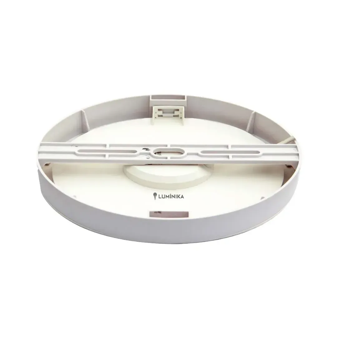 DOWNLIGHT LED 12W LUZ AMARILLA CALIDA ADOSADO LUMINIKA3