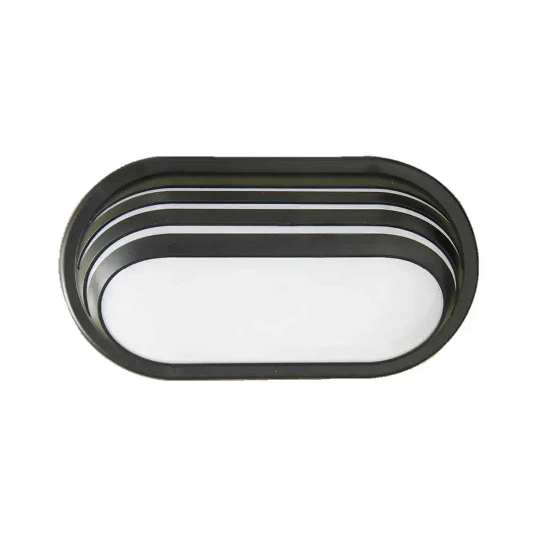 APLIQUE OVALADO LED REJILLA 20W LUZ AMARILLA LUMINIKA