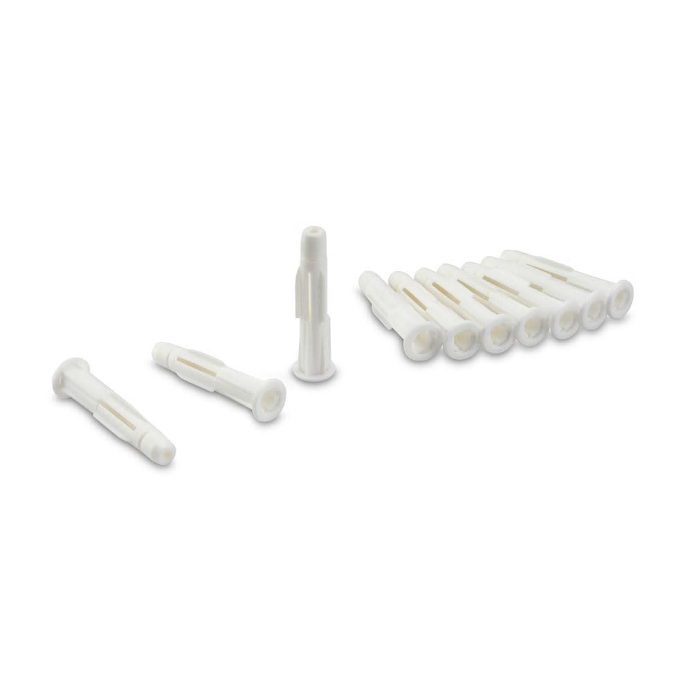 TARUGO NYLON TOX TRIKA 1/4'' BLANCO JUEGO 10 UNIDADES TOX