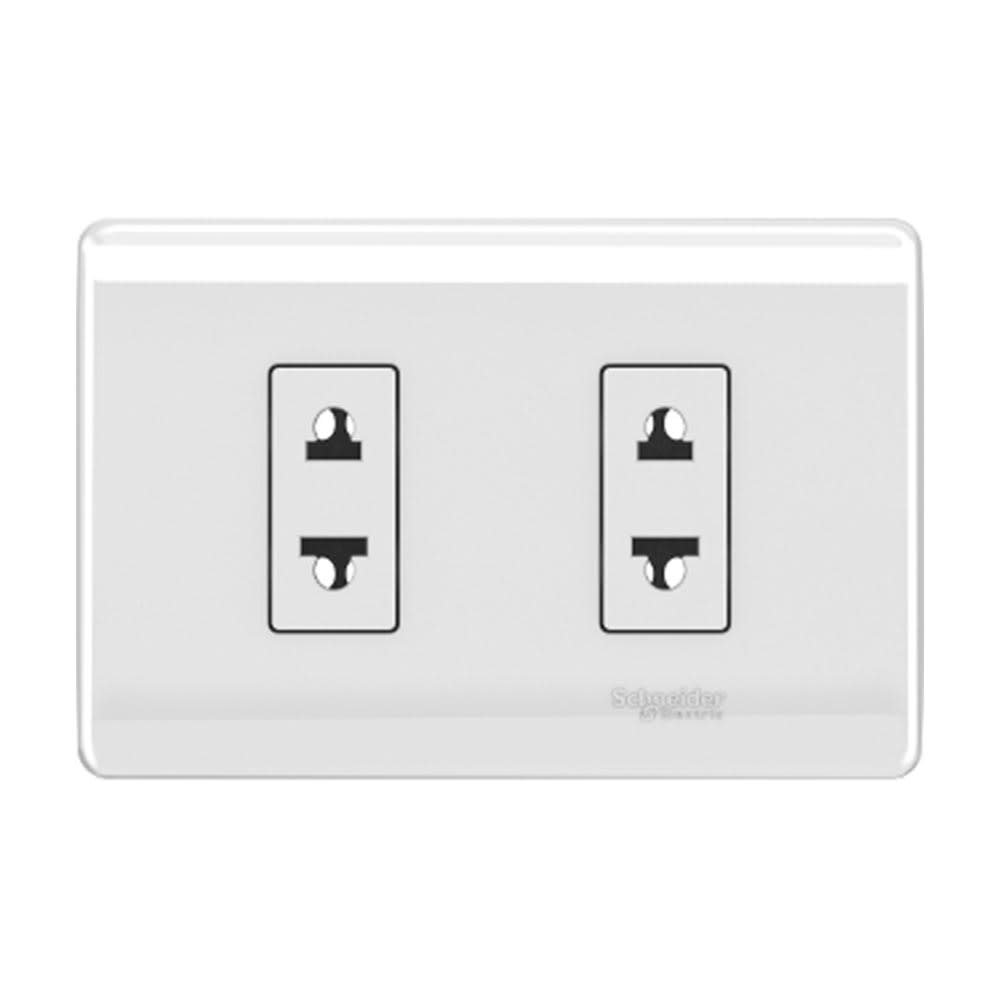 TOMACORRIENTE GENESIS DOBLE UNIVERSAL SCHNEIDER ELECTRIC