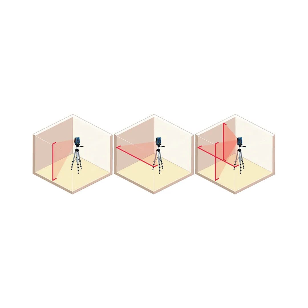 NIVEL LASER ROJO NIVELOX 15 METROS CON TRIPODE Y MALETIN BOSCH3