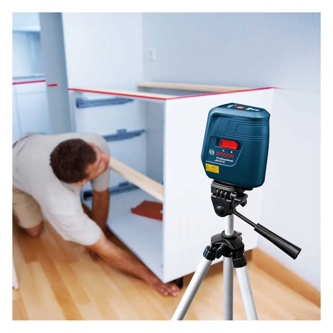 NIVEL LASER ROJO NIVELOX 15 METROS CON TRIPODE Y MALETIN BOSCH8