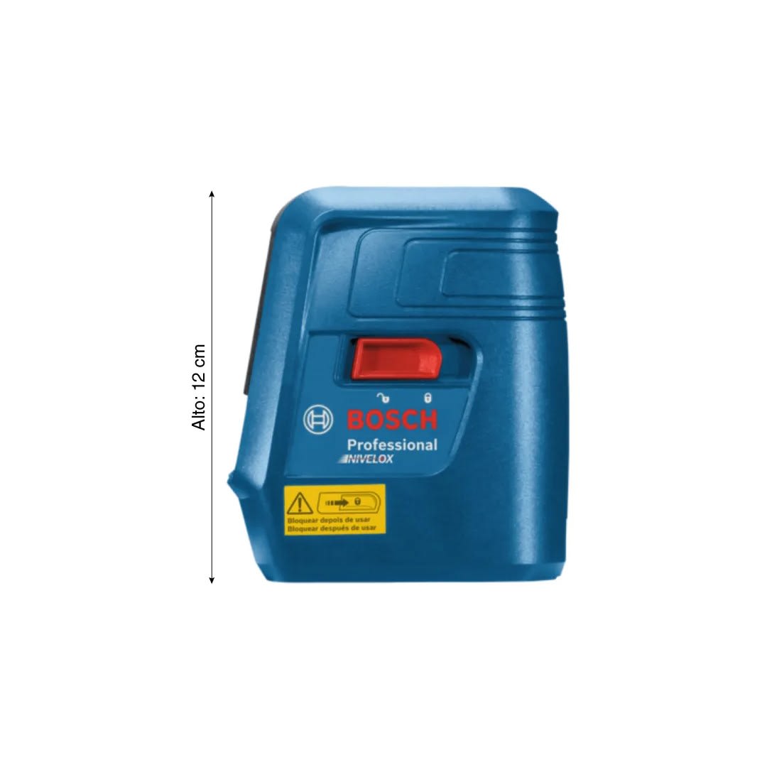 NIVEL LASER ROJO NIVELOX 15 METROS CON TRIPODE Y MALETIN BOSCH10