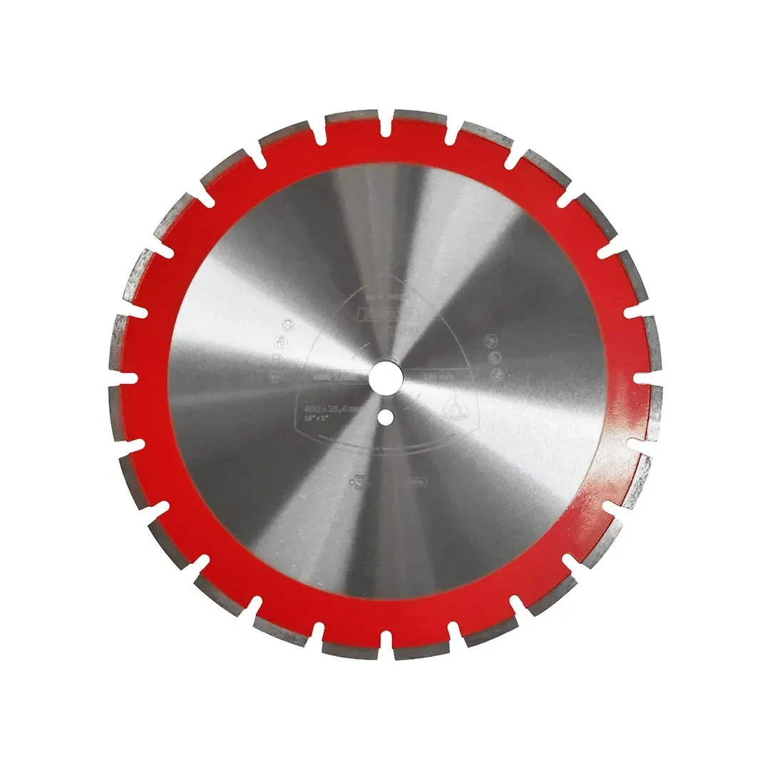 DISCO DE CORTE DIAMANTADO SEGMENTADO SUPRA 16'' 400MM PARA CONCRETO KLINGSPOR
