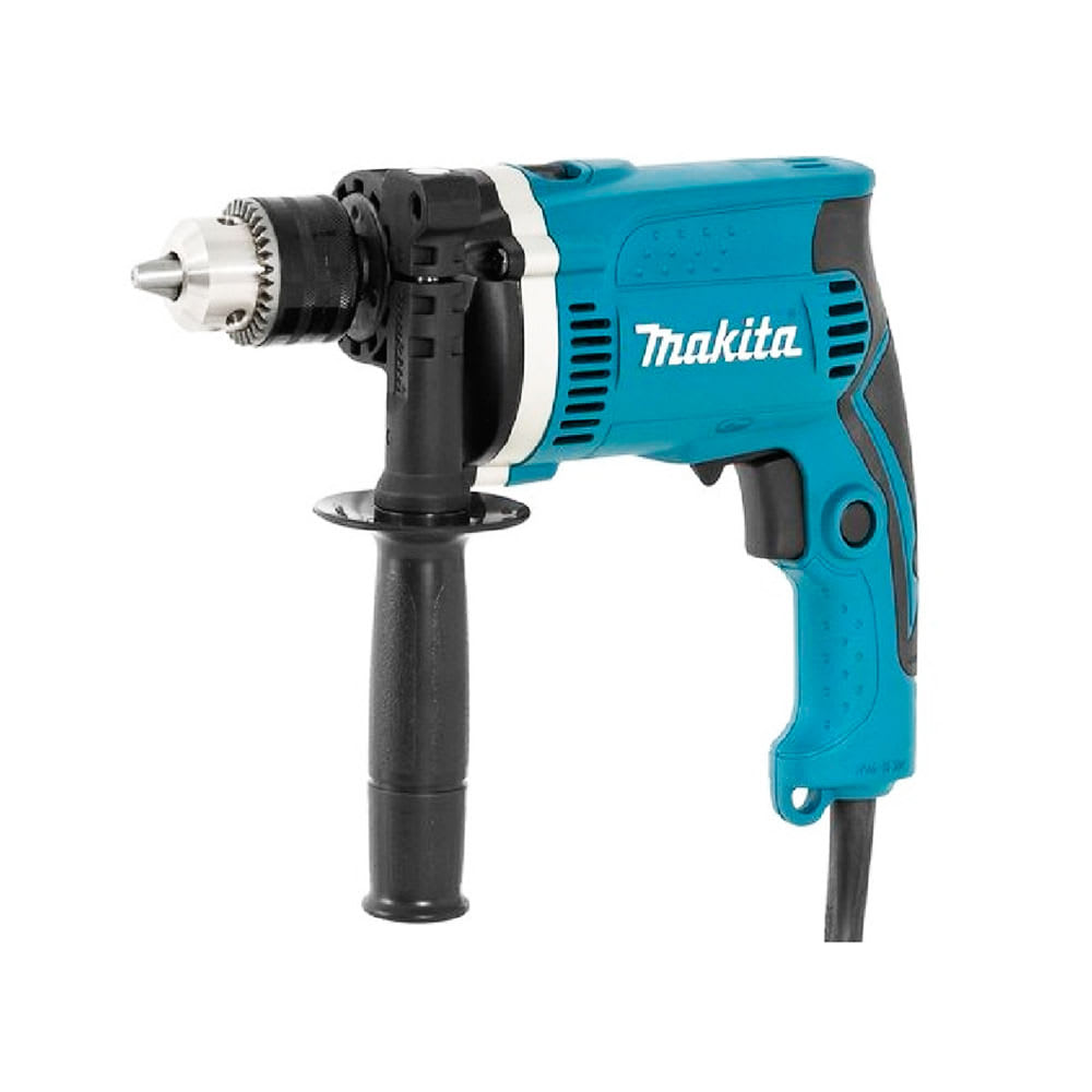 TALADRO PERCUTOR HP1630K VERDE 710W CON SET DE BROCAS MAKITA