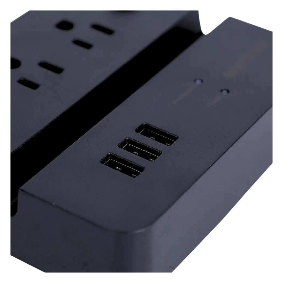 SUPRESOR DE PICOS CUBE 3 TOMAS 3 USB WERKEN6