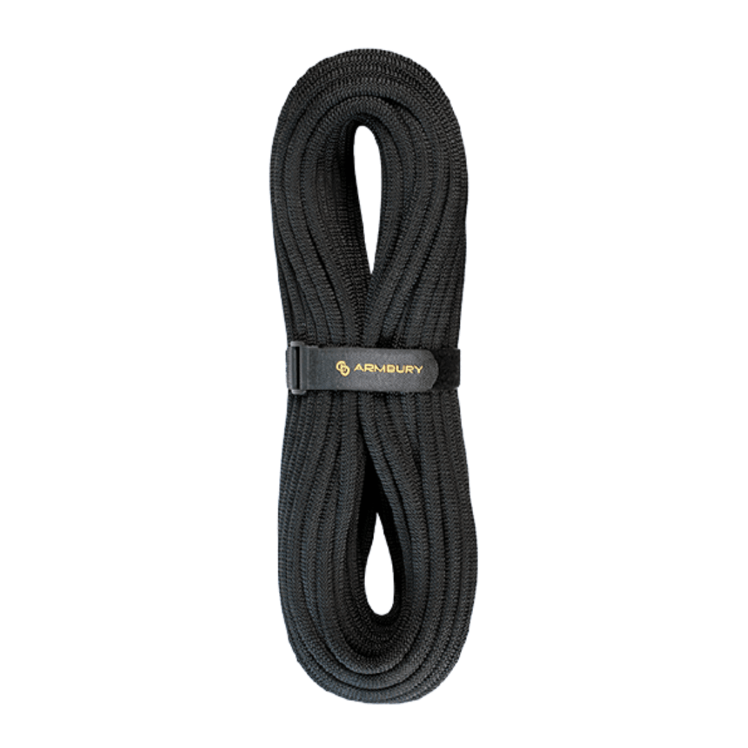 CUERDA SEMI ESTATICA 11MM NEGRO (PRESENTACION MAX 400MTS) 31 kN CE EN 1891 WARRIOR 11 WA11 ARMBURY