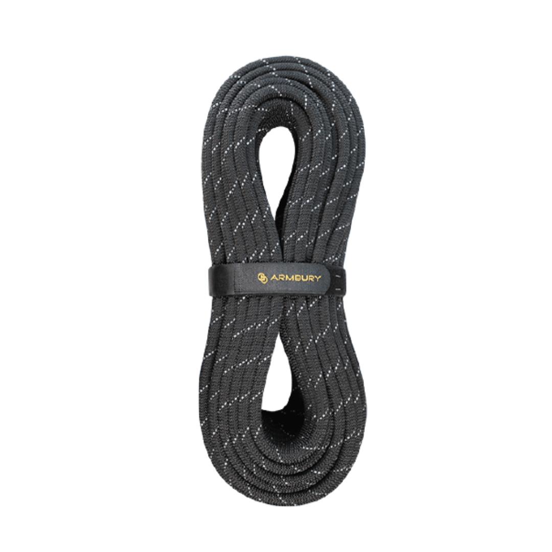 CUERDA SEMI ESTATICA 11MM NEGRO REFLECTANTE (PRESENTACION MAX 400MTS) 31 kN CE EN1891 CHASER 11 CH11 ARMBURY