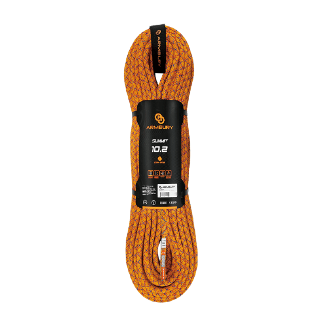 CUERDA DINAMICA 10.2MM NARANJA (PRESENTACION MAX 200MTS) 8.5 kN CE EN 892 SUMMIT 10.2 4111639 ARMBURY