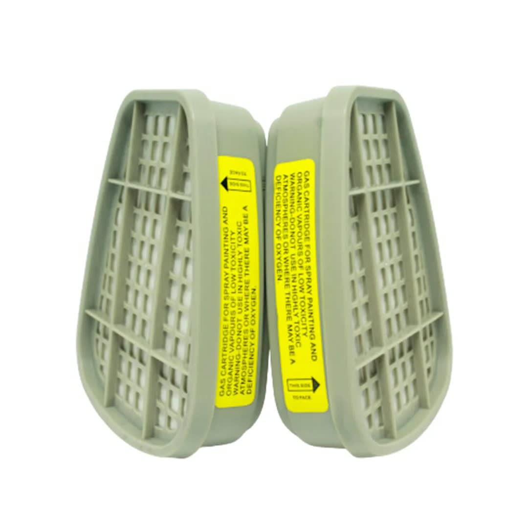 REPUESTO DE CARTUCHOS PARA RESPIRADOR DOBLE VIA GASES Y VAPORES TARWEX SM5