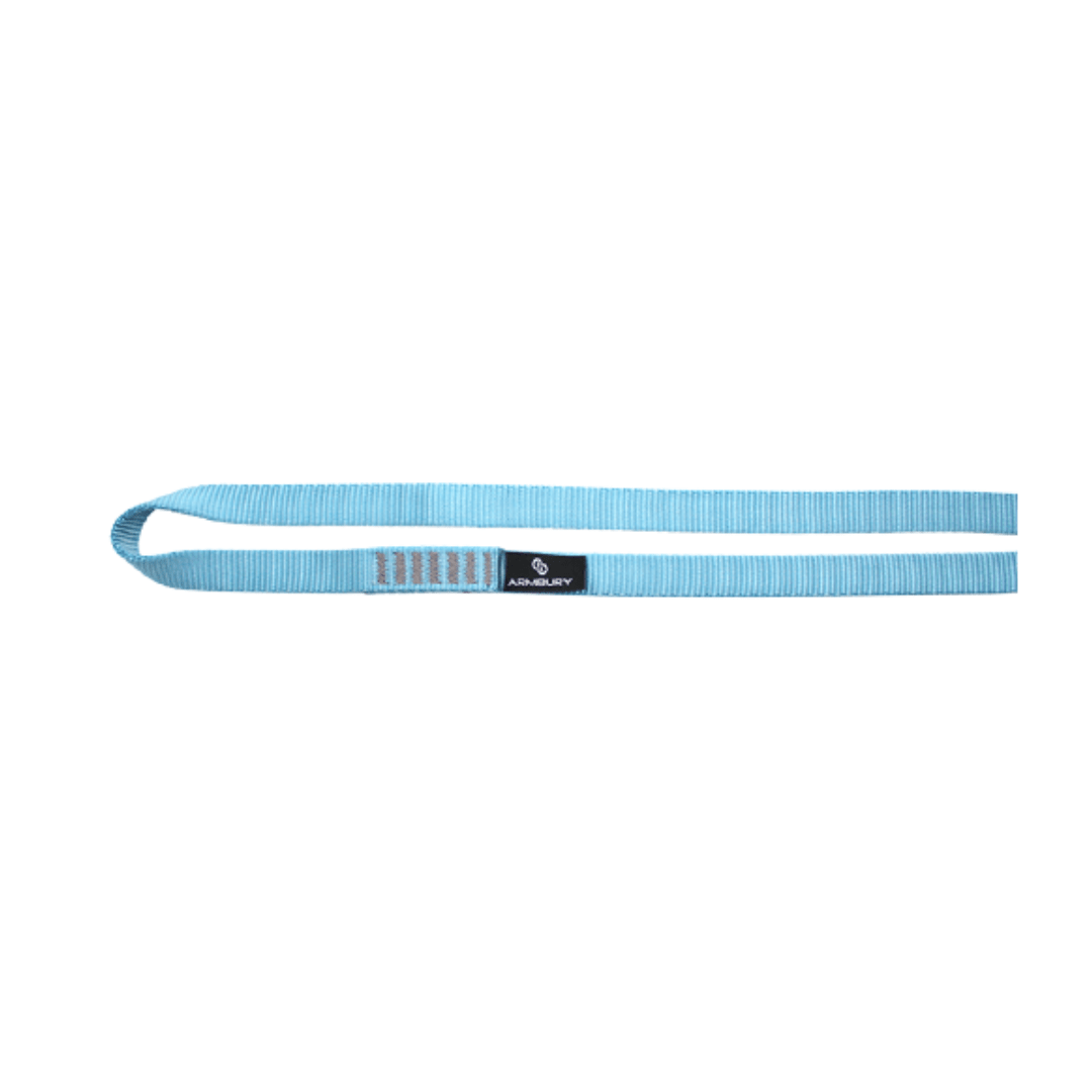 CINTA DE ANCLAJE CIRCULAR POLIESTER 16MM X 80CM AZUL 22 kN CE EN 566 EN 354 EN 797 OPEN SLING 4161263 ARMBURY1
