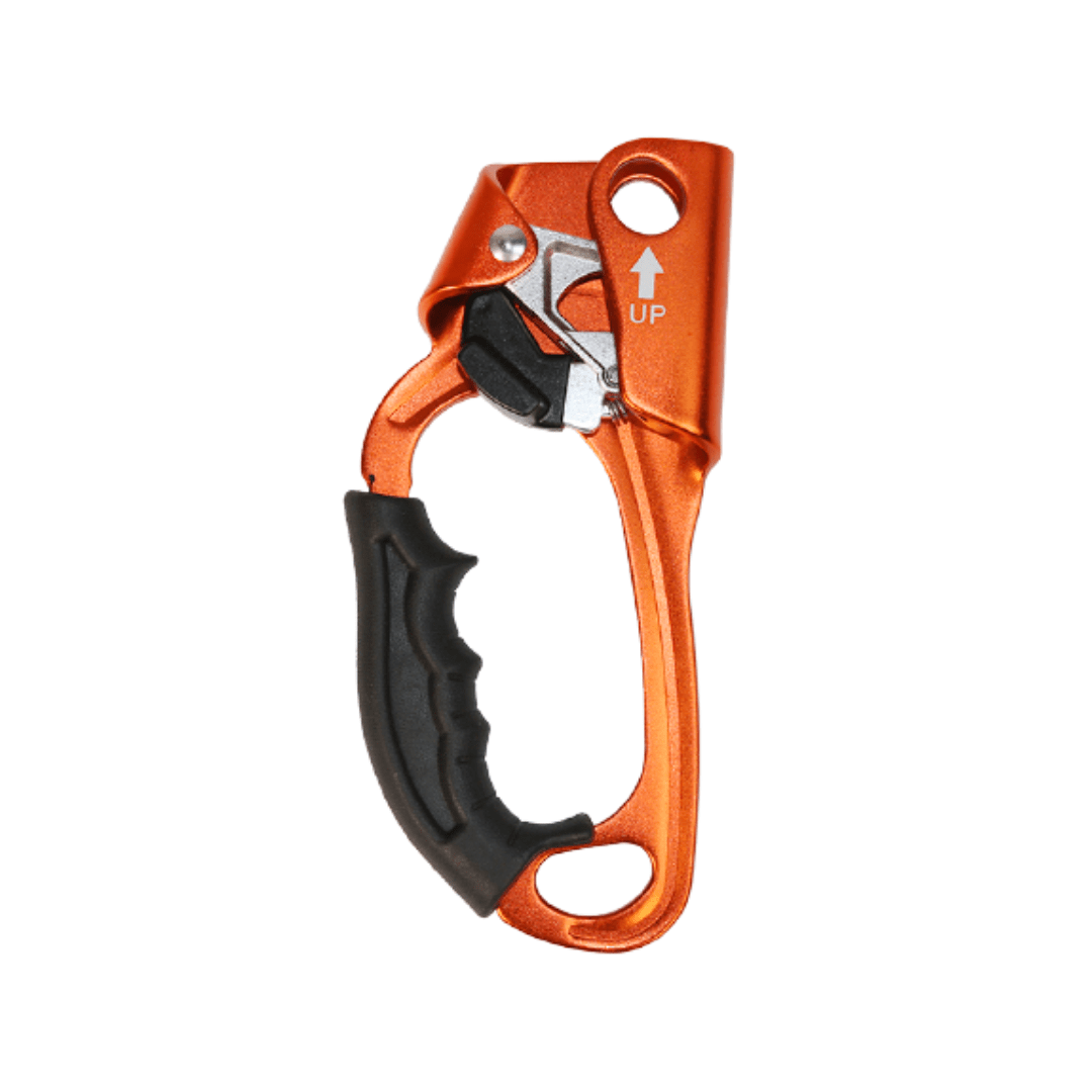 ASCENDEDOR Y BLOQUEADOR DE PUÑO IZQUIERDO ALUMINIO NARANJA CE EN 567 EN 12841/B LIFT HAND LEFT ORANGE 4152221 ARMBURY1