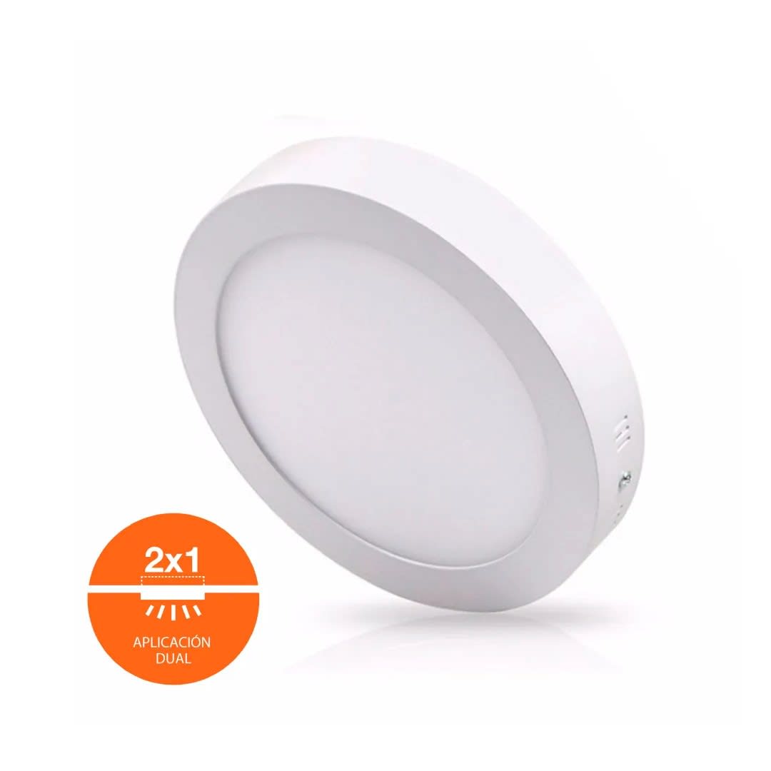 DOWNLIGHT REDONDO 2 EN 1 LUZ BLANCA 24W POLICARBONATO LEDVANCE4