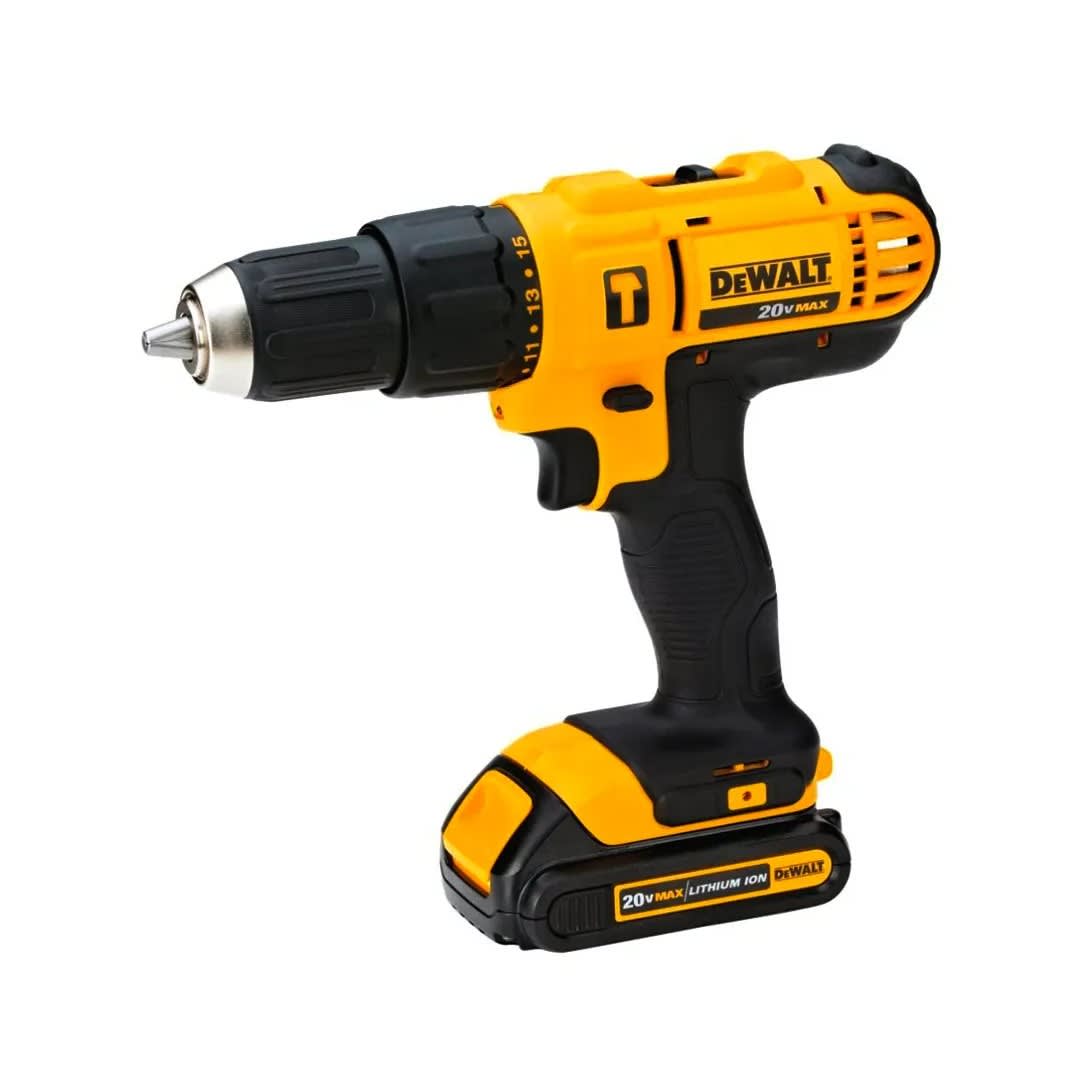 TALADRO PERCUTOR 1/2\'' 20V + ATORNILLADOR IMPACTO 1/4\'' 20V DCK222D23