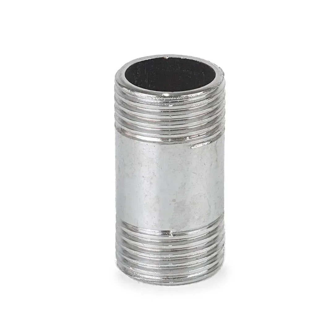 NIPLE BRONCE CROMADO 1/2'' X 1 1/2'' WERKEN