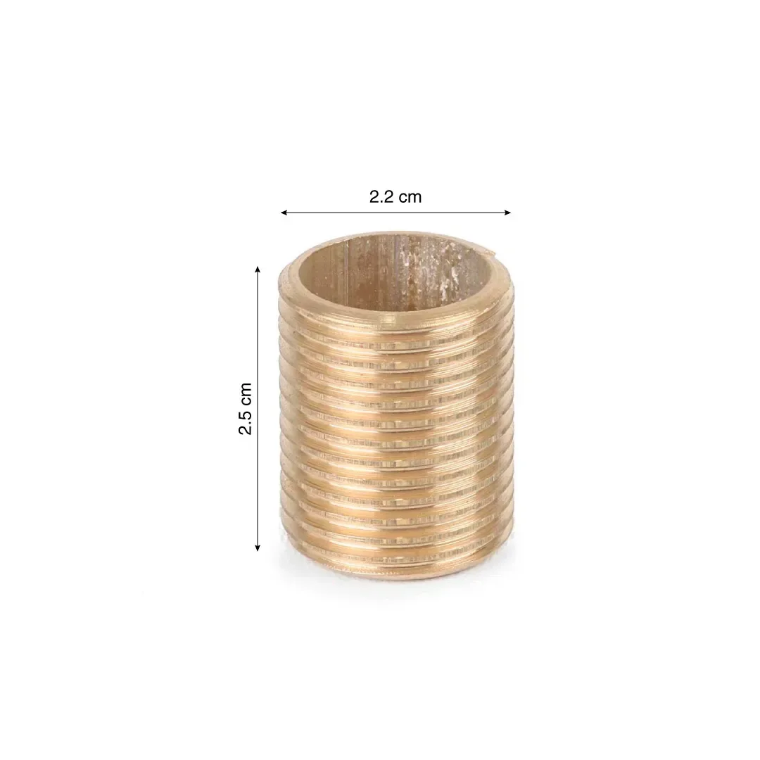 NIPLE BRONCE 1/2'' X 1'' WERKEN2