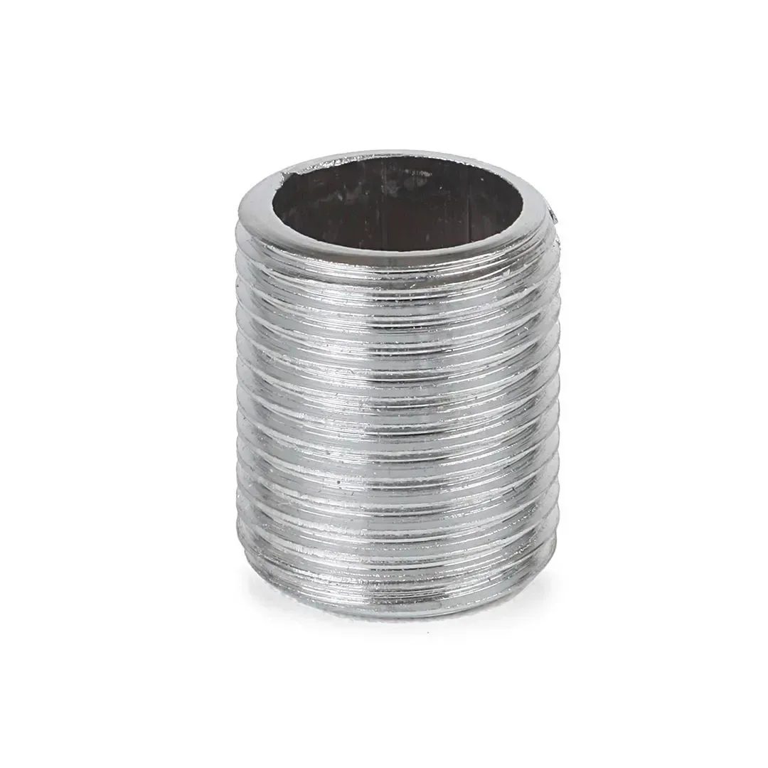 NIPLE DE BRONCE CROMADO 1/2'' X 1'' WERKEN2