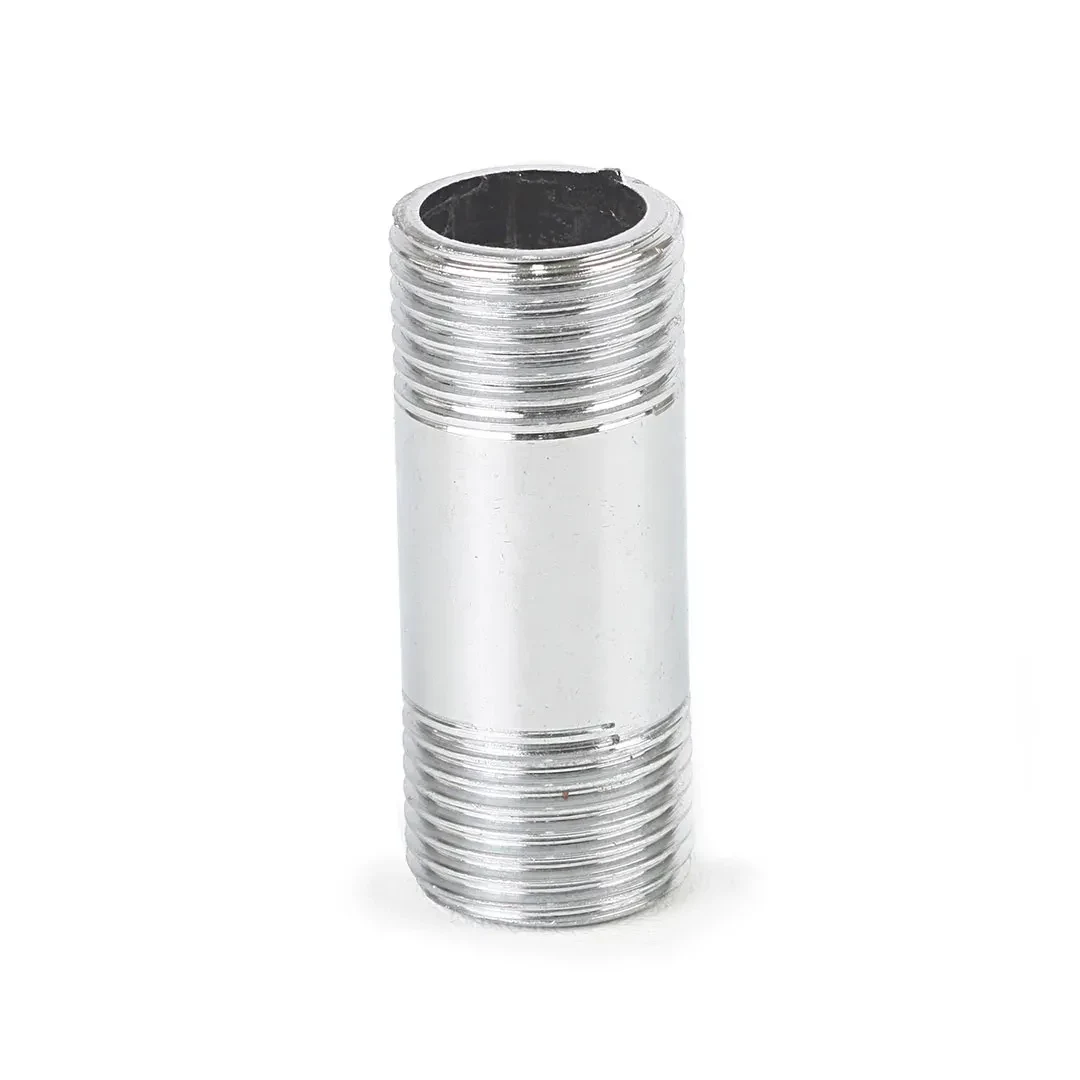 NIPLE DE BRONCE CROMADO 1/2'' X 2'' WERKEN