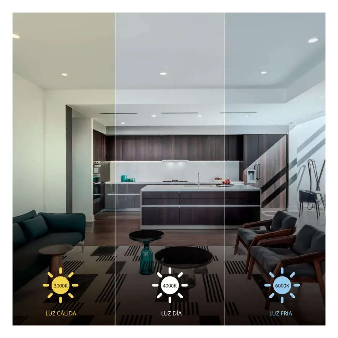 SPOT LED PARA CAJA OCTOGONAL 9W LUZ FRIA/CALIDA/DIA LIGHTECH4