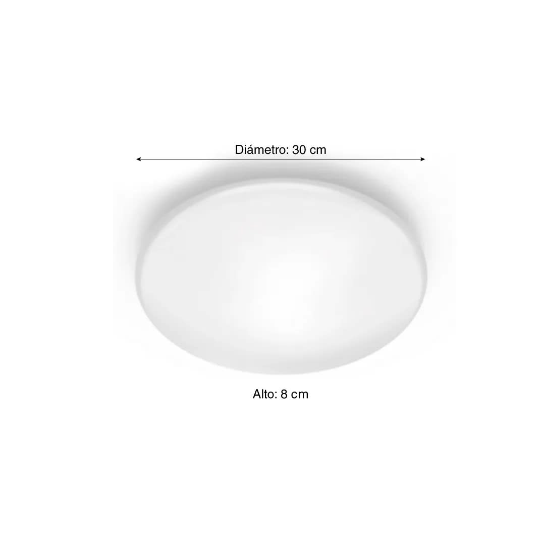 PLAFON LED CON SENSOR DE MOVIMIENTO 12W PHILIPS1