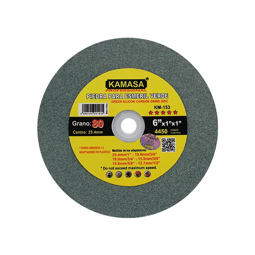 PIEDRA PARA ESMERIL 6X1X1 KAMASA1