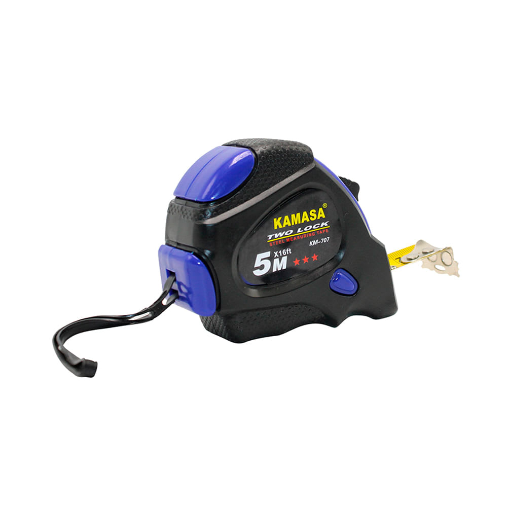 WINCHA PLASTICA DE COLOR 5 METROS X 19MM KAMASA