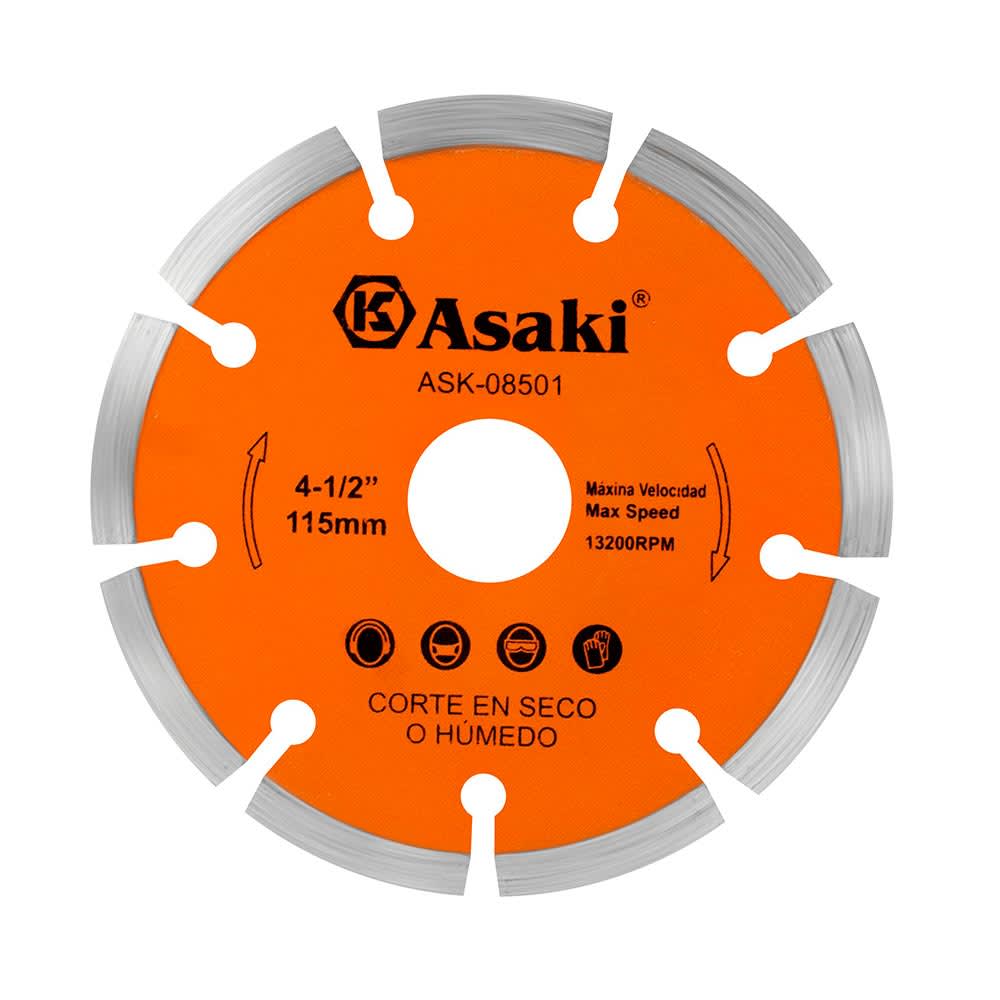 DISCO DIAMANTADO SEGMENTADO 115MM KAMASA