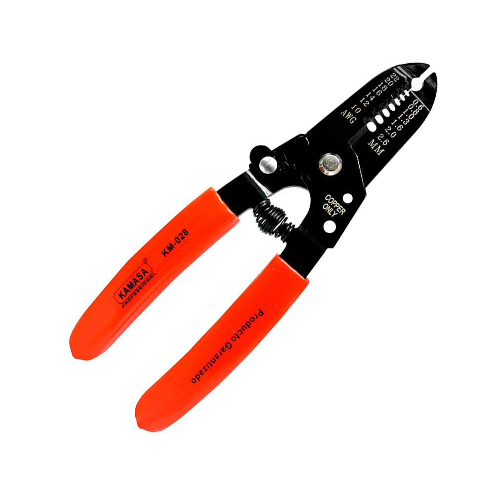 ALICATE PELACABLE CUERPO METÁLICO KAMASA1